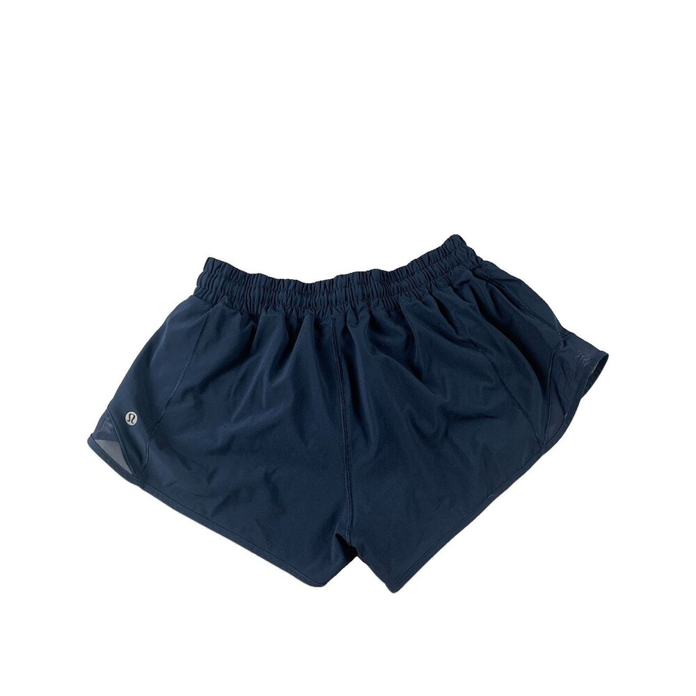 Lululemon Hotty Hot Low-Rise Lined Short 2.5” inseam Size 8 Navy